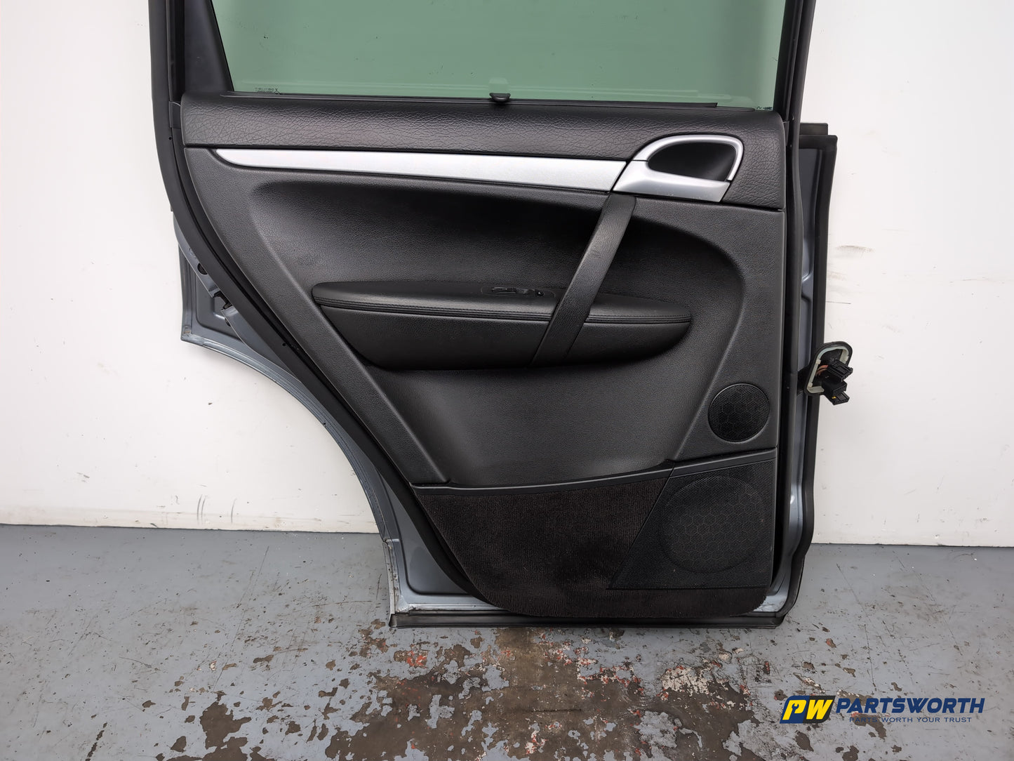 Porsche Cayenne Tiptronic S Door Rear Lh Passenger Side Silver Ld7z 2003-2010 - photo 9