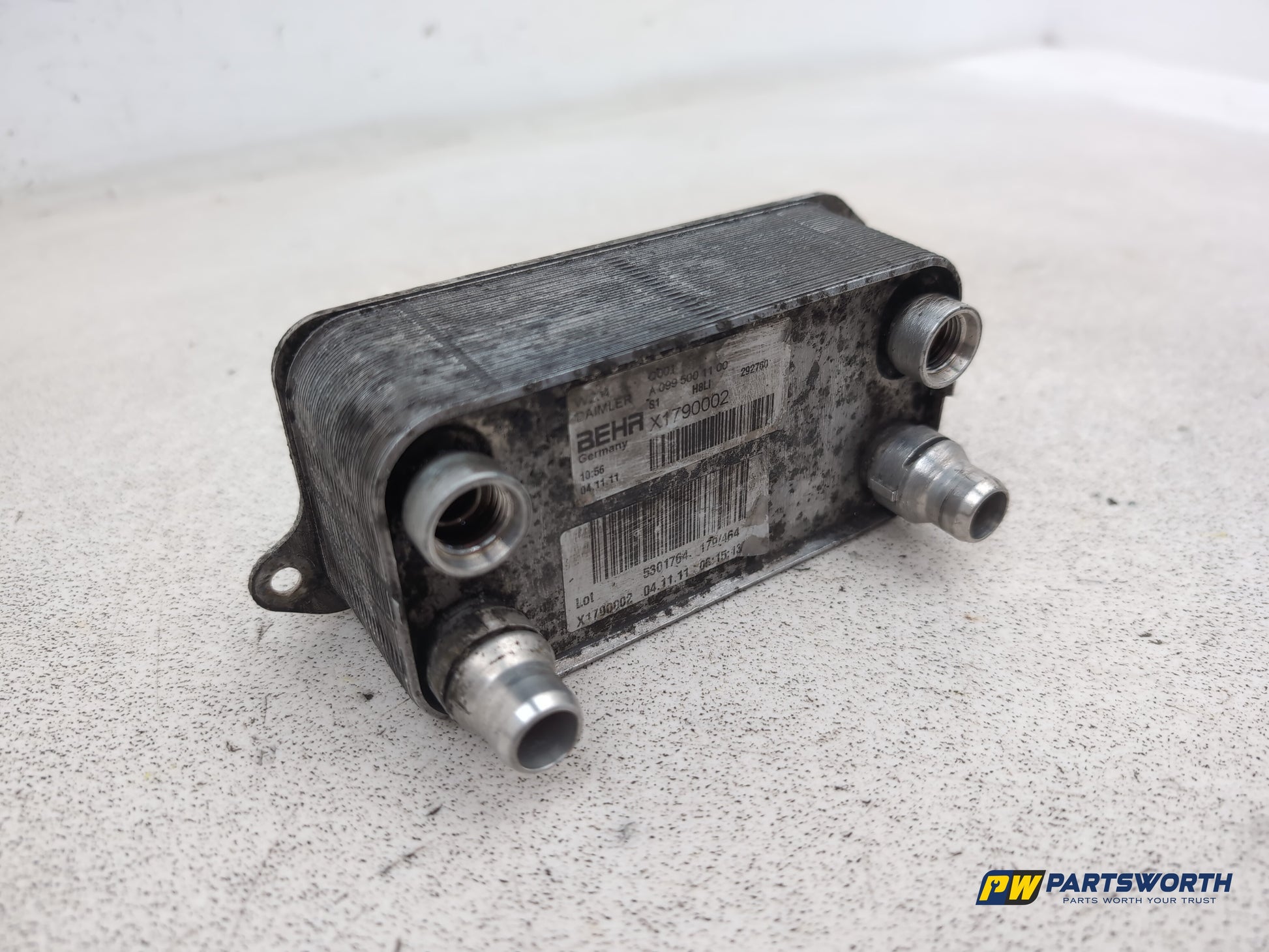 Mercedes-Benz C250 Amg Sport Ed125 Cdi Bcy A Oil Cooler A0995001100 2015-2021 - photo 3