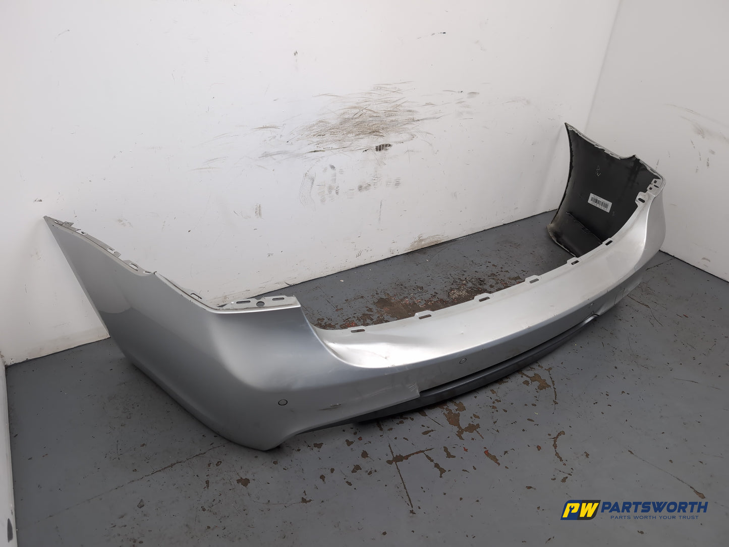 Bmw 320d M Sport Auto 181 Rear Bumper Silver 354 2005-2008 - photo 3