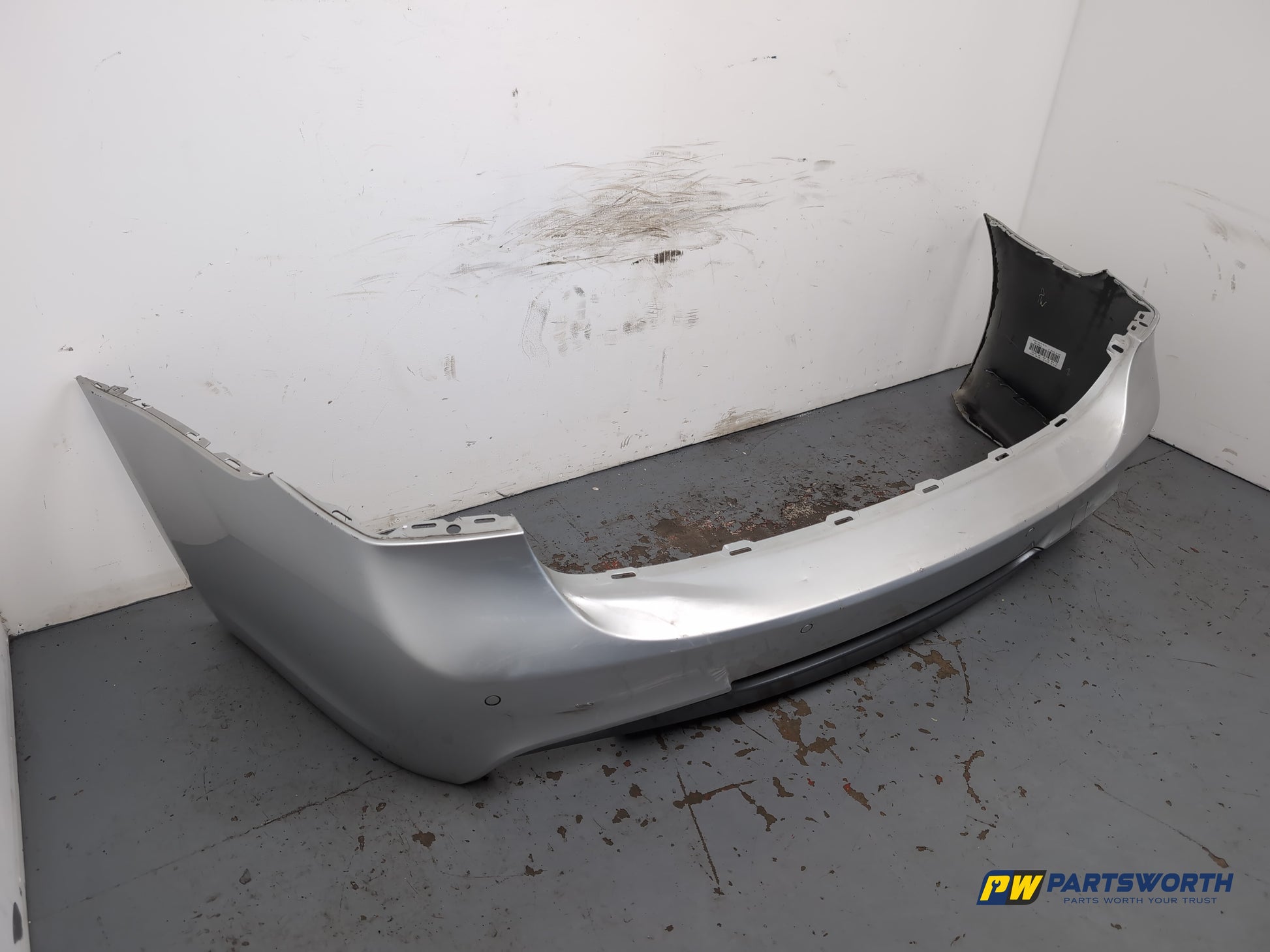 Bmw 320d M Sport Auto 181 Rear Bumper Silver 354 2005-2008 - photo 3