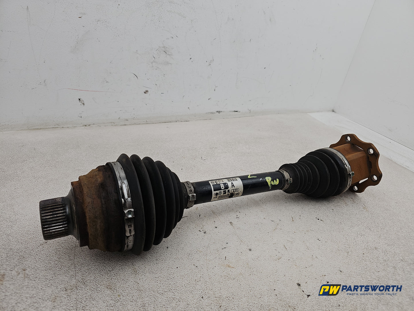 Audi A6 Se Tdi Driveshaft Front Lh Passenger Side 4g0407271a 2011-2019 - photo 3