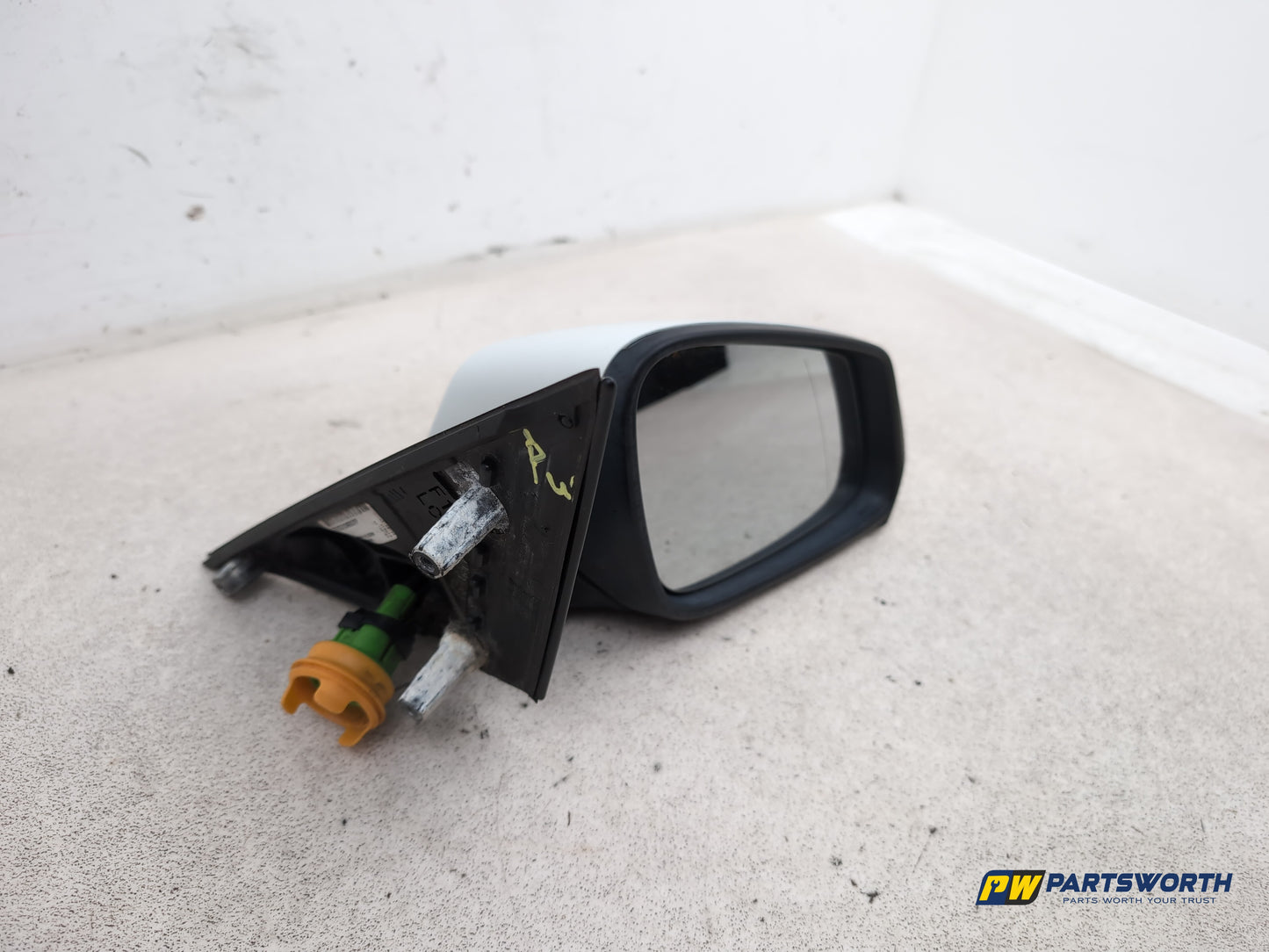 Bmw 520d Se Door Mirror Rh Driver Side Alpine White 2013-2017 - photo 3