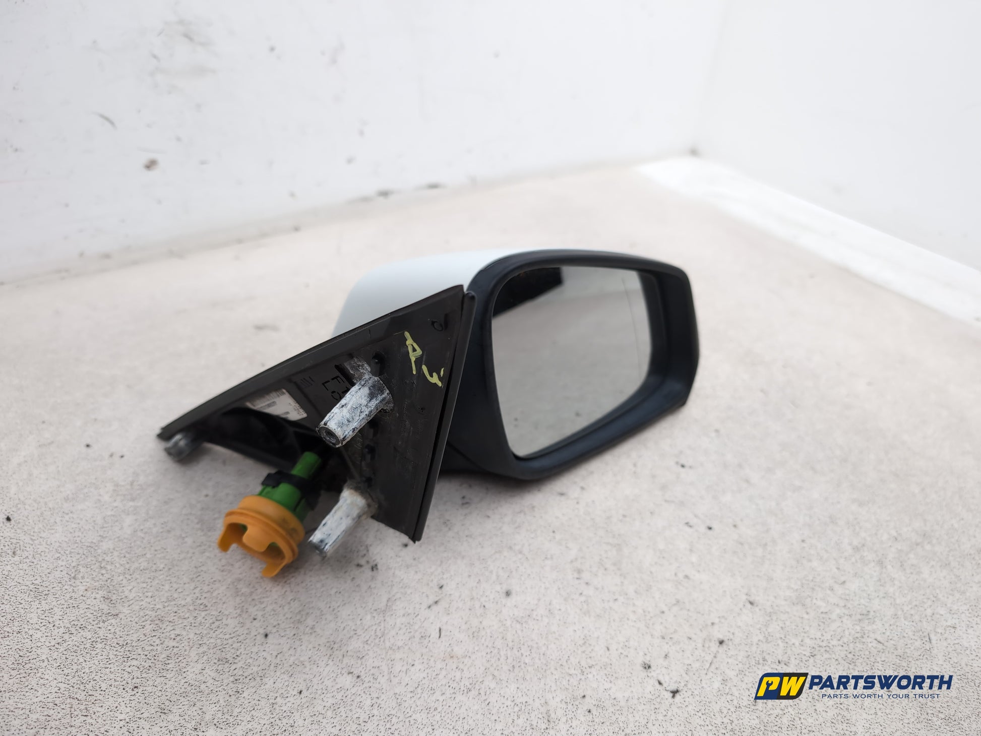 Bmw 520d Se Door Mirror Rh Driver Side Alpine White 2013-2017 - photo 3