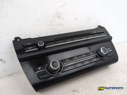Bmw 520d Se Air Con Heater Climate Control Panel 16046610 2013-2015 - photo 3