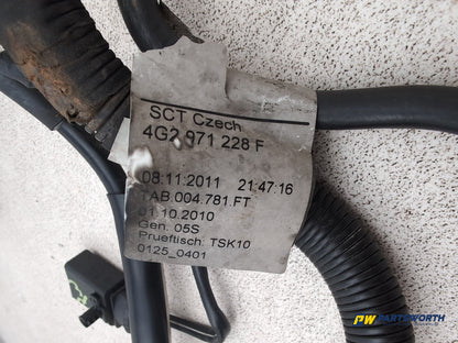 Audi A6 Se Tdi Starter Alternator Positive Wire Harness Cable 4g2971228f - photo 3