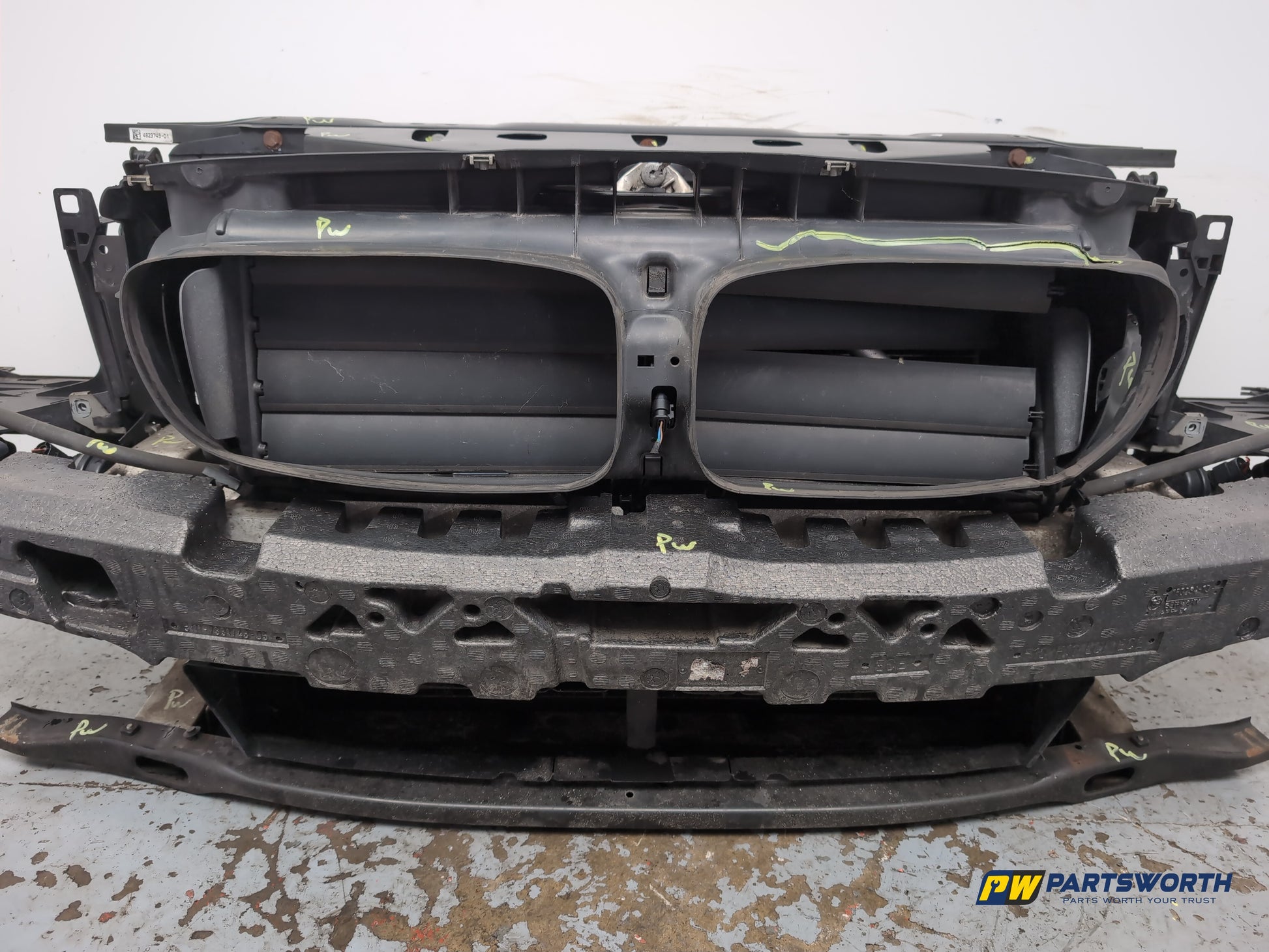 Bmw 520d Se Radiator Pack Slam Panel Crash Bar Kit 7332893 2013-2017 - photo 9