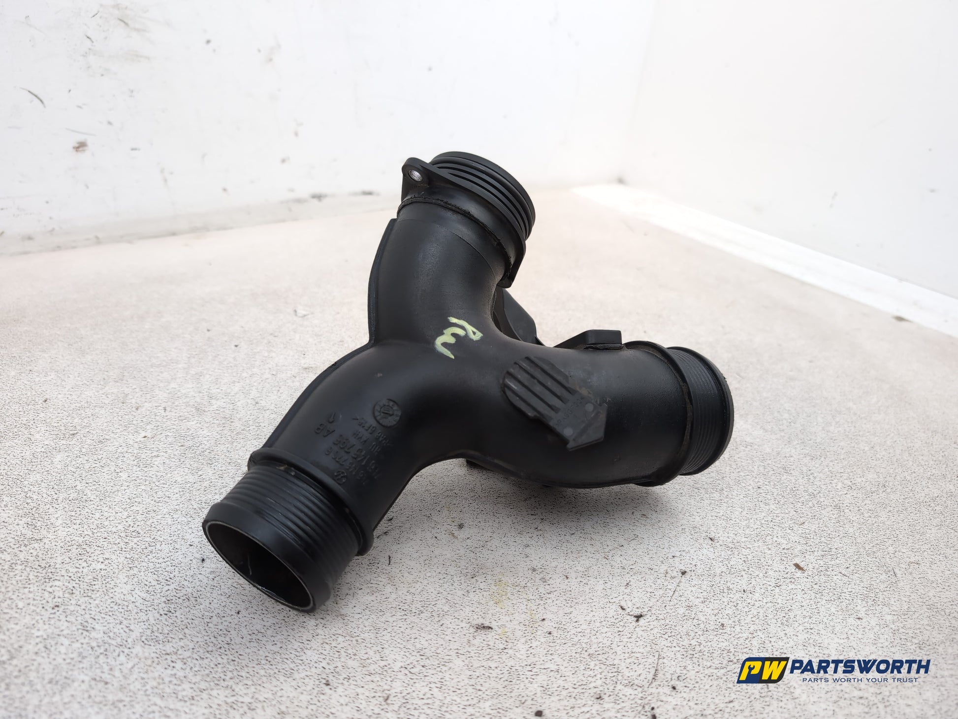 Volkswagen Touareg Altitude V6 Tdi Air Intake Hose With Map Sensor 7l6145795 - photo 3