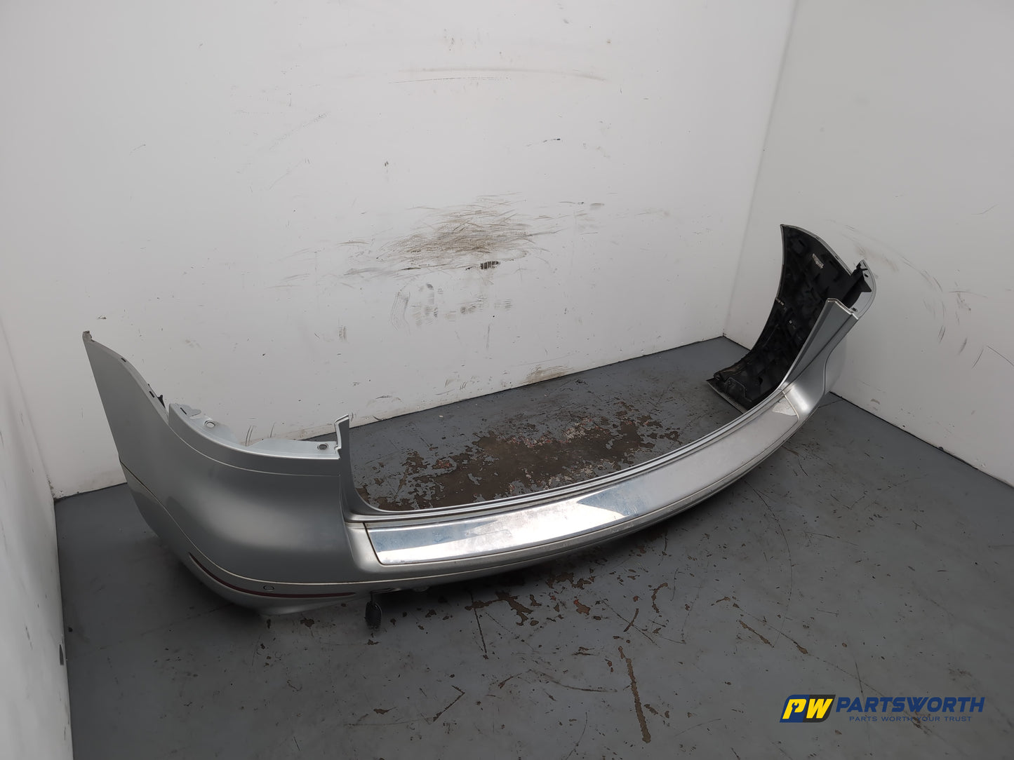 Volkswagen Touareg Altitude V6 Tdi A Rear Bumper Silver La7w 2007-2010 - photo 3