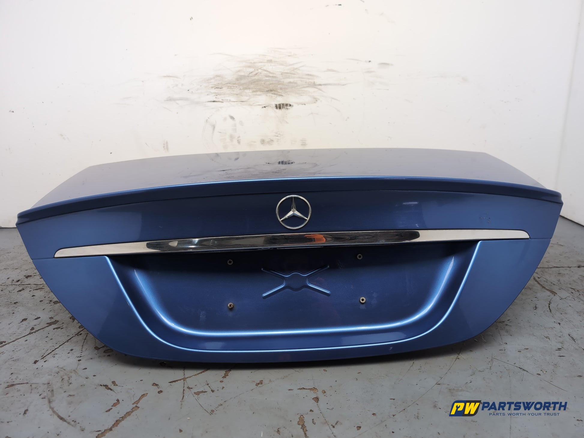 Mercedes Cls 320 Cdi Auto Boot Lid Blue 219 2004-2008 - photo 3
