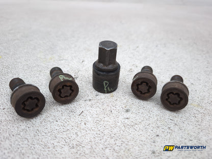 Mercedes Cls 320 Cdi Auto Locking Wheel Nuts And Key Set - photo 3