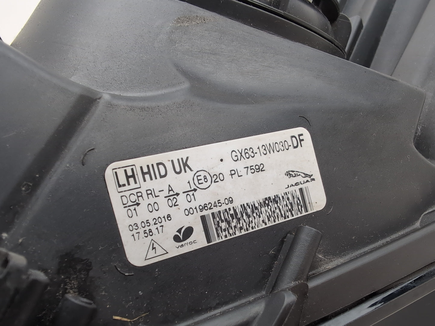 Headlamp LH 9