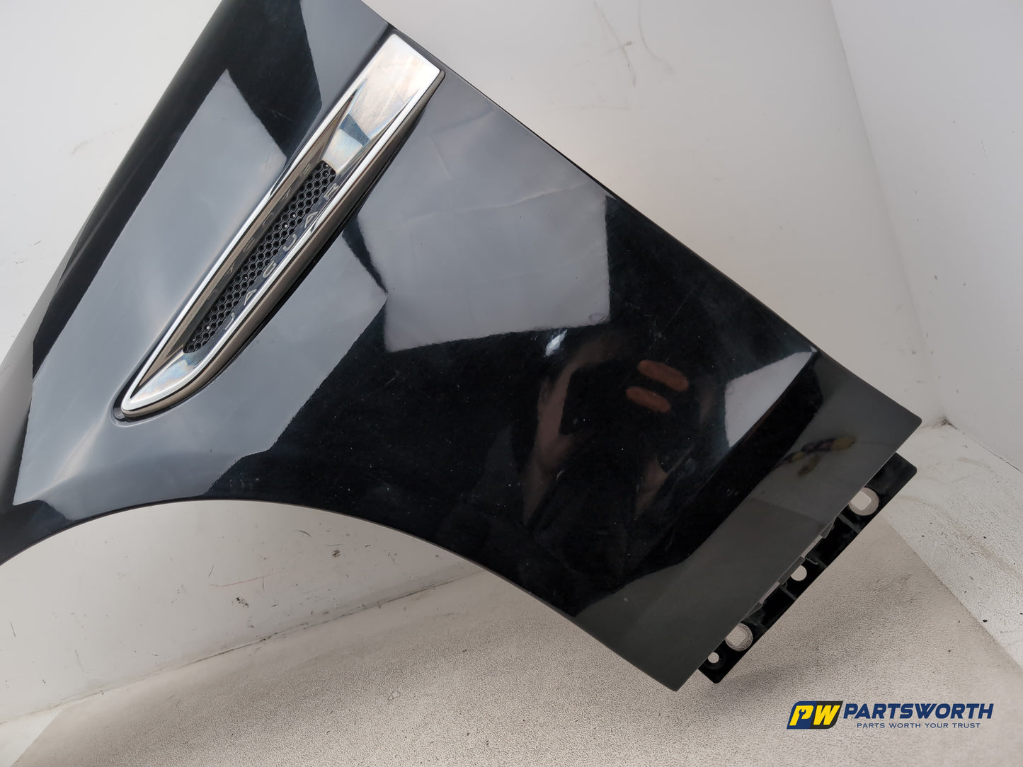 Jaguar Xf Portfolio D Wing Front Lh Passenger Side Ebony Black Pec 2015-2019 - photo 3