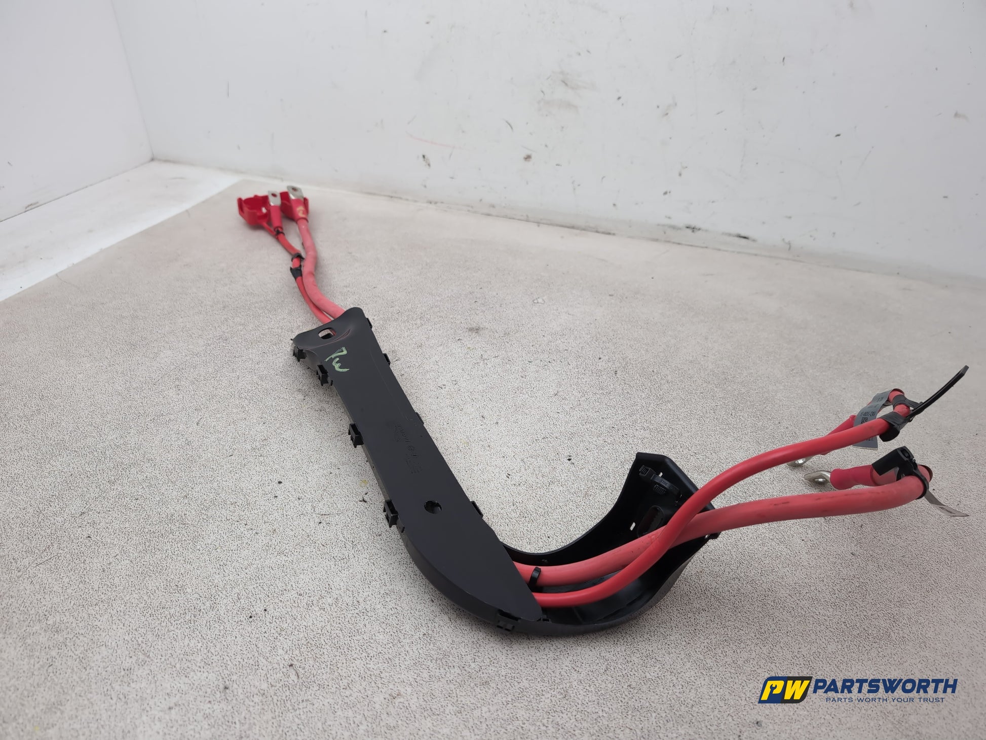 Jaguar Xf Portfolio D Positive Battery Cable With Fuse Box Terminal Hx6314300da - photo 3