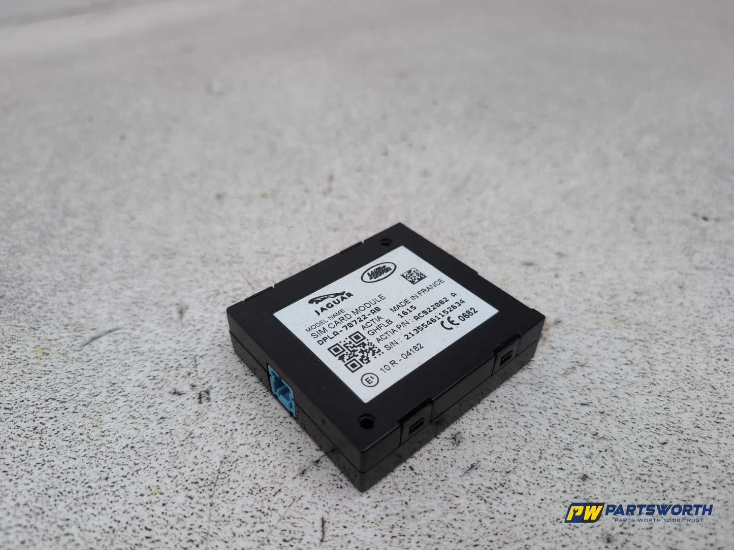 Jaguar Xf Portfolio Sim Card Module Ecu Dpla70722ab 2015-2017 - photo 3