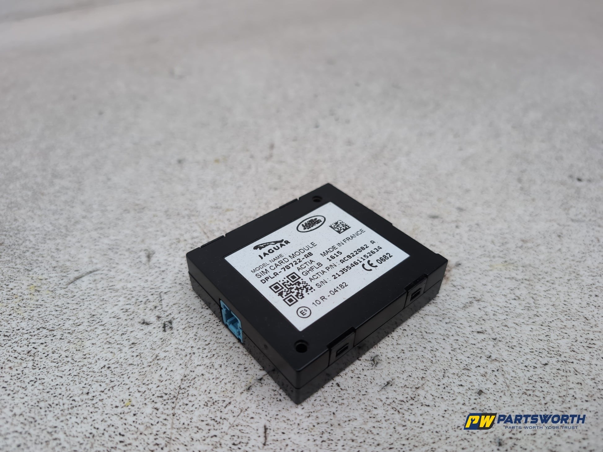 Jaguar Xf Portfolio Sim Card Module Ecu Dpla70722ab 2015-2017 - photo 3