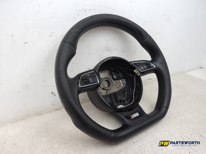 Audi A4 S Line Black Edit Tdi Quat Multifunction Steering Wheel 8k0419091cn - photo 3