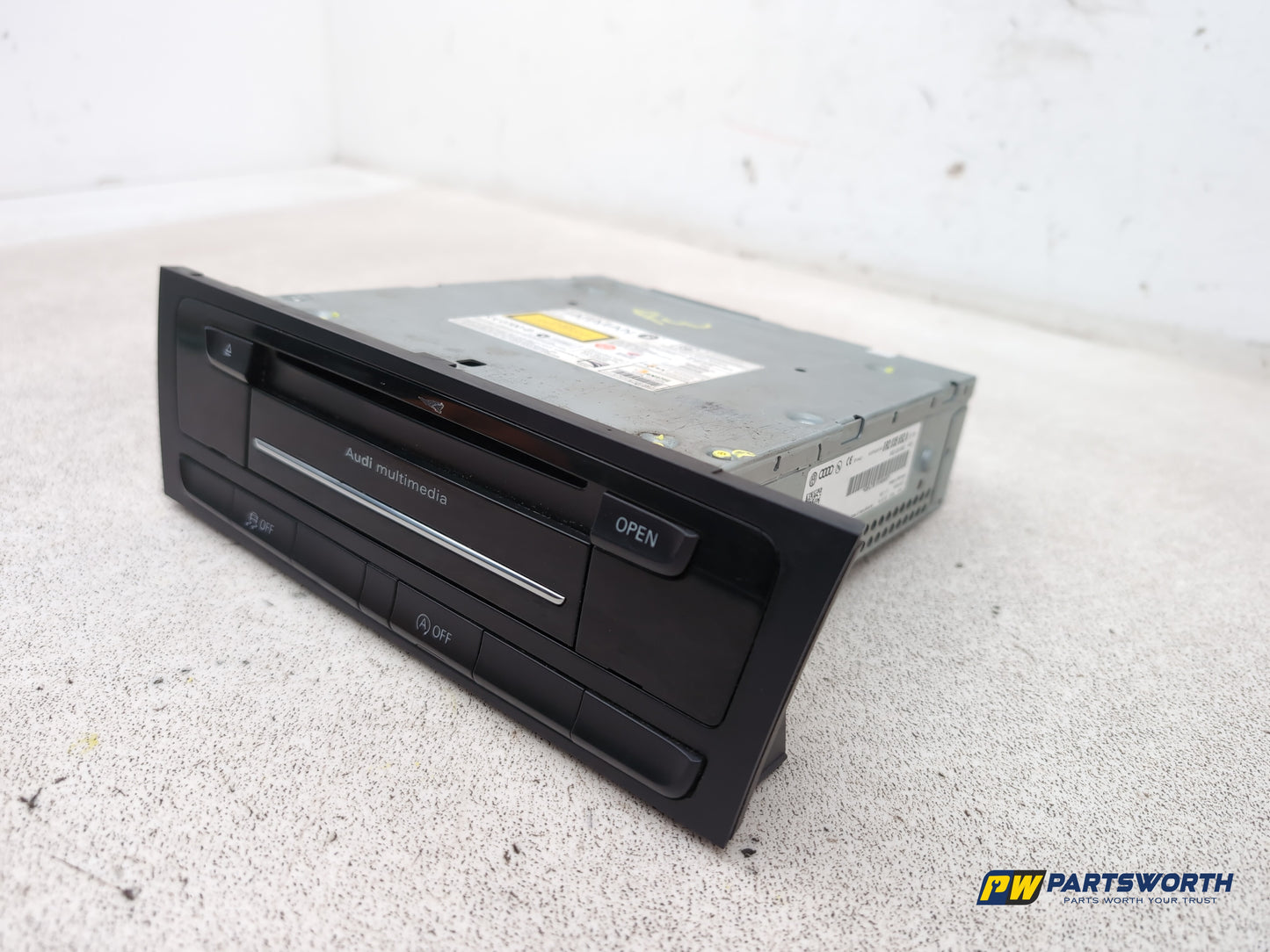 Audi A4 S Line Black Edit Tdi Quat Harman Becker Navigation Cd Head Unit Player - photo 3