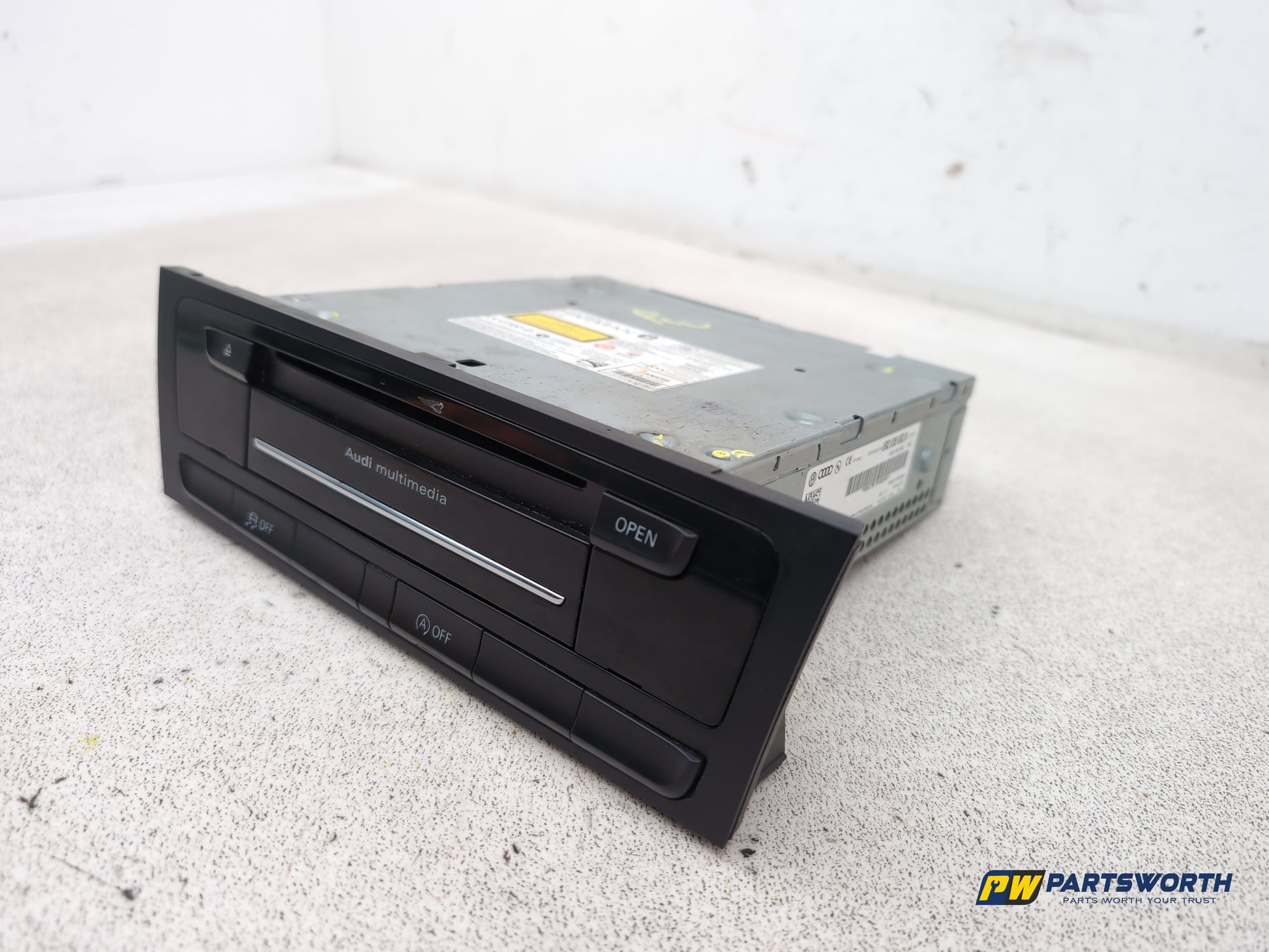Audi A4 S Line Black Edit Tdi Quat Harman Becker Navigation Cd Head Unit Player - photo 3