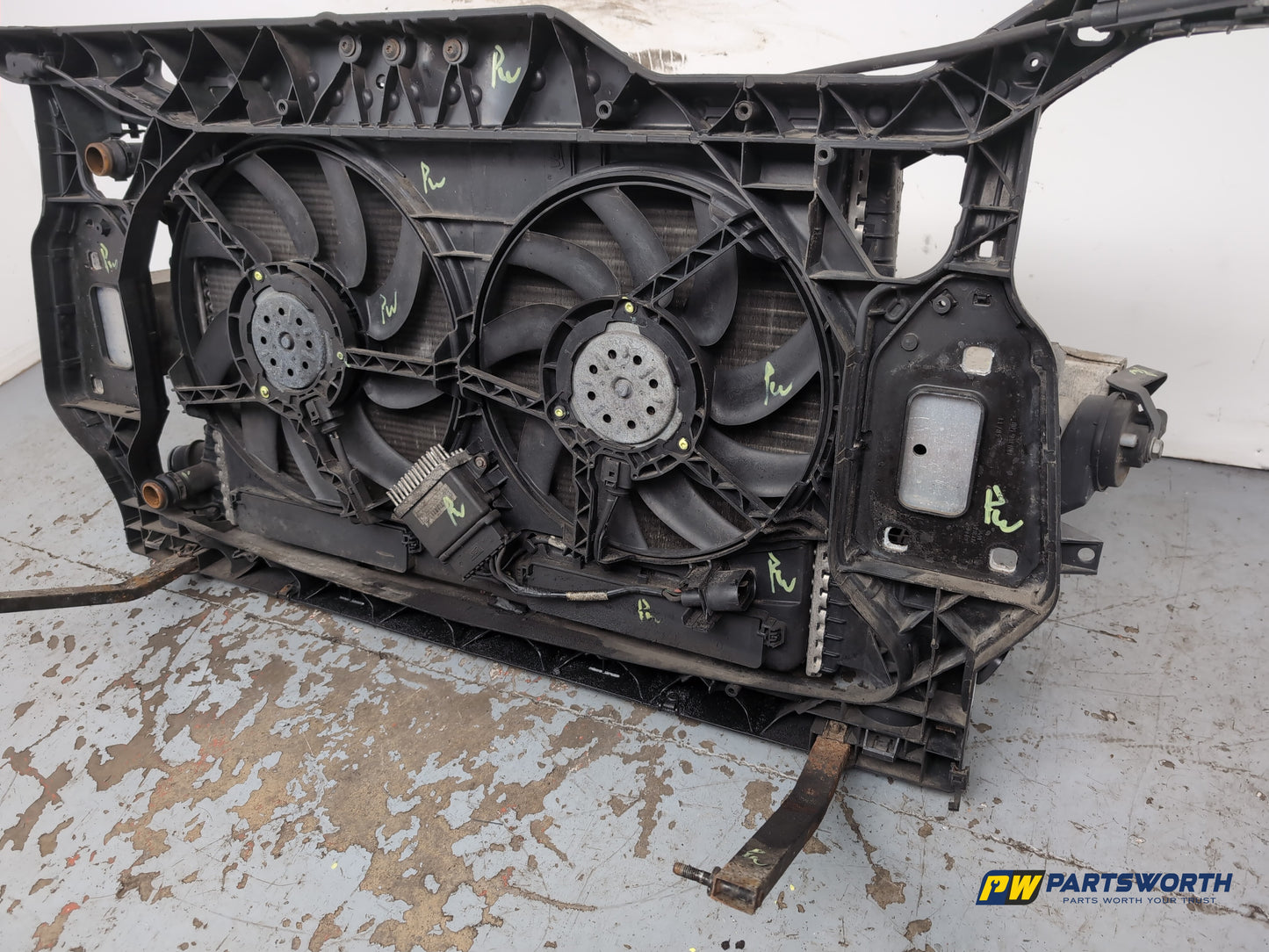 Audi A4 S Line Black Edit Tdi Quat Radiator Pack Slam Panel Crash Bar Kit - photo 9