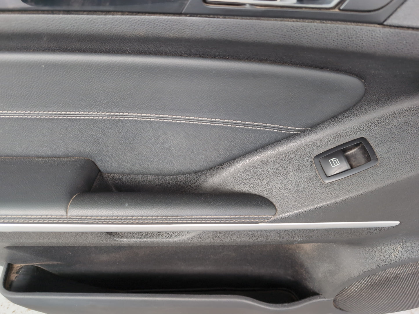 Mercedes-Benz Ml W164 Blue-Cy A Door Front Lh Passenger Side Grey C755 2010-2012 - photo 3