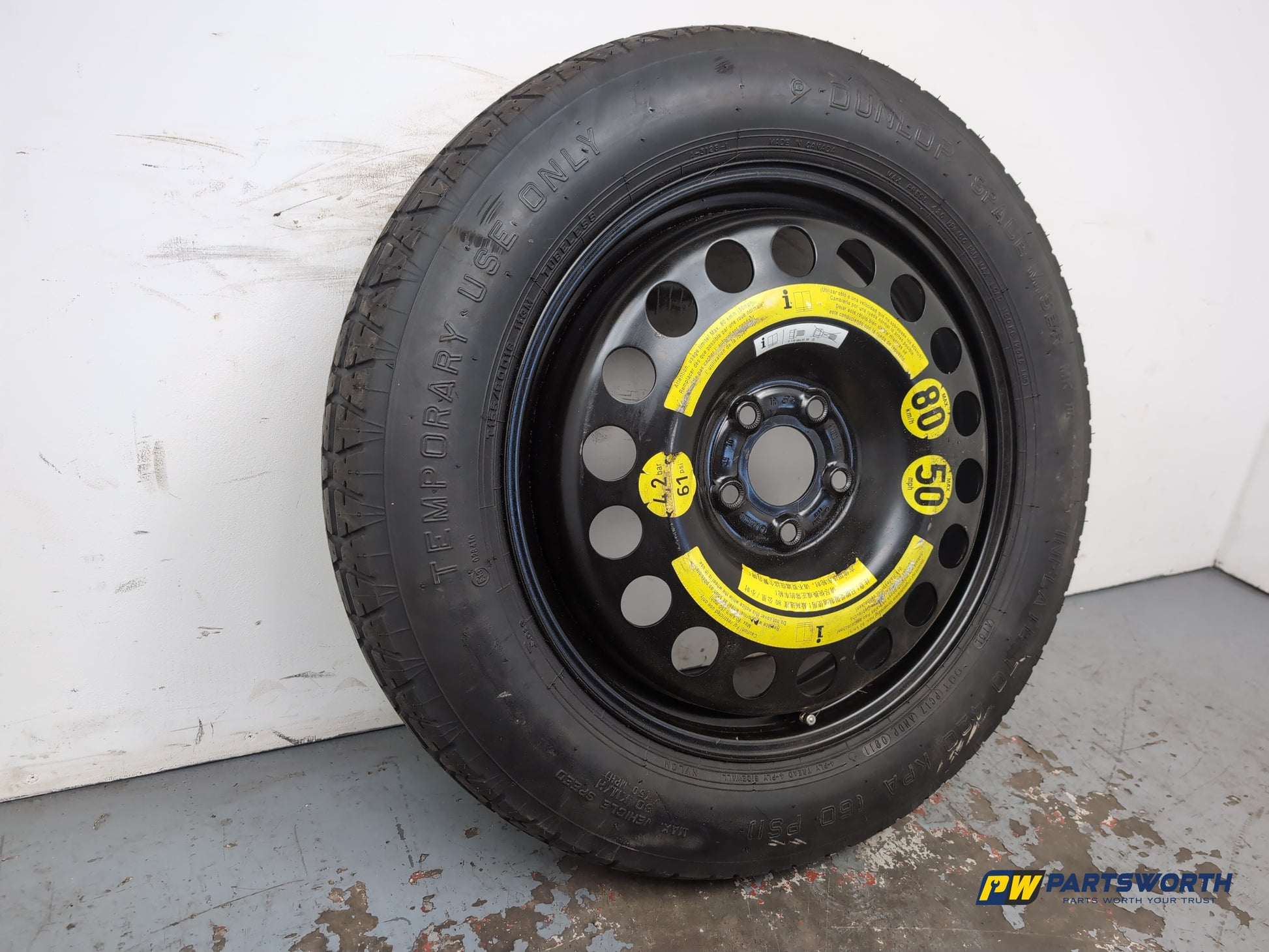 Space Saver Spare Wheel and Tool Kit  3