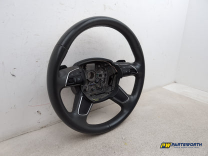 Audi A6 Se Tdi Quattro Auto Multifunction Steering Wheel Grey 4g0419091p - photo 3