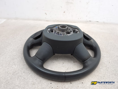 Audi A6 Se Tdi Quattro Auto Multifunction Steering Wheel Grey 4g0419091p - photo 9
