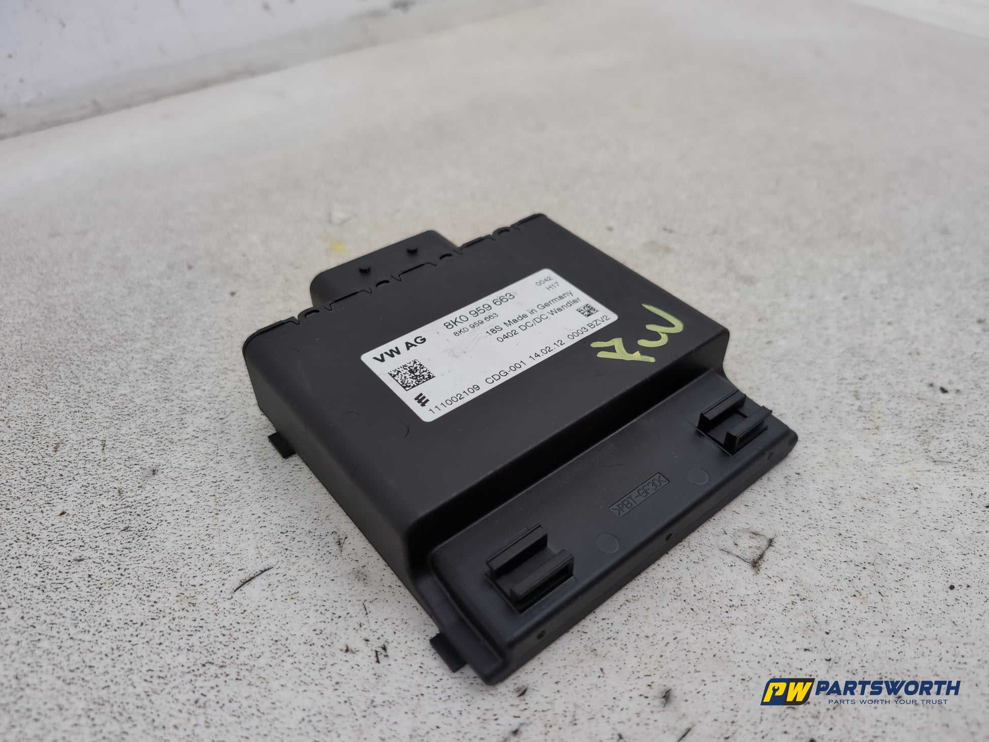 Audi A6 Se Tdi Quattro Auto Voltage Stabiliser Control Module Ecu Unit 8k0959663 - photo 3