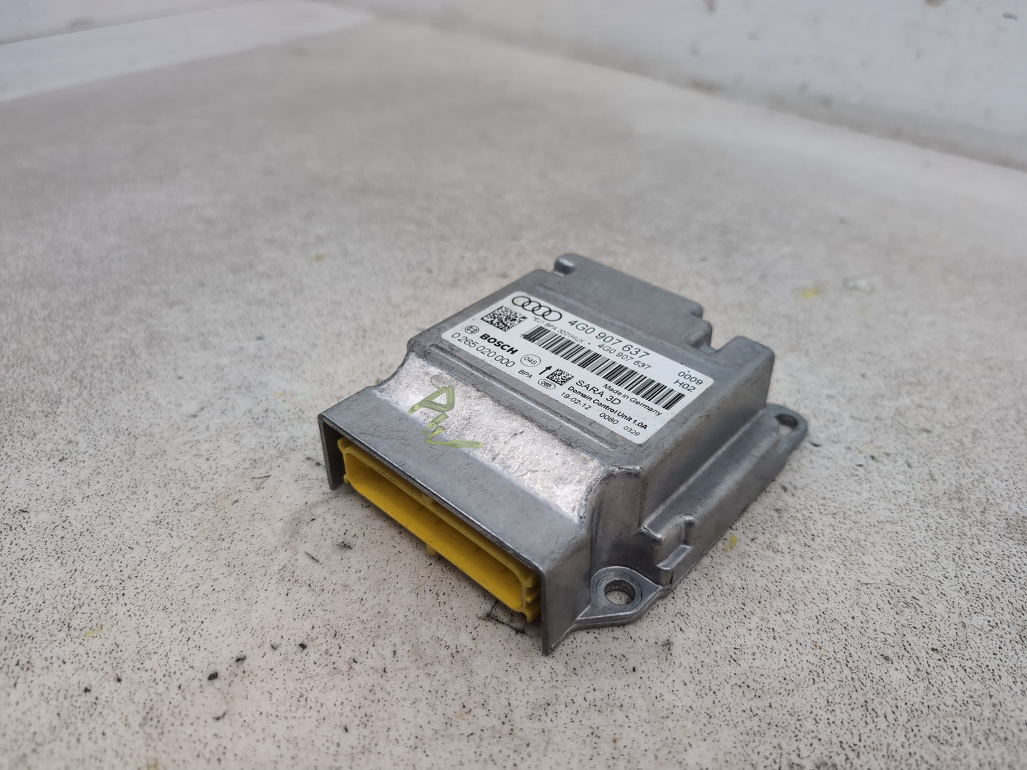 Audi A6 Se Tdi Quattro Auto Esp Yaw Rate Control Module Ecu Unit 4g0907637 - photo 3