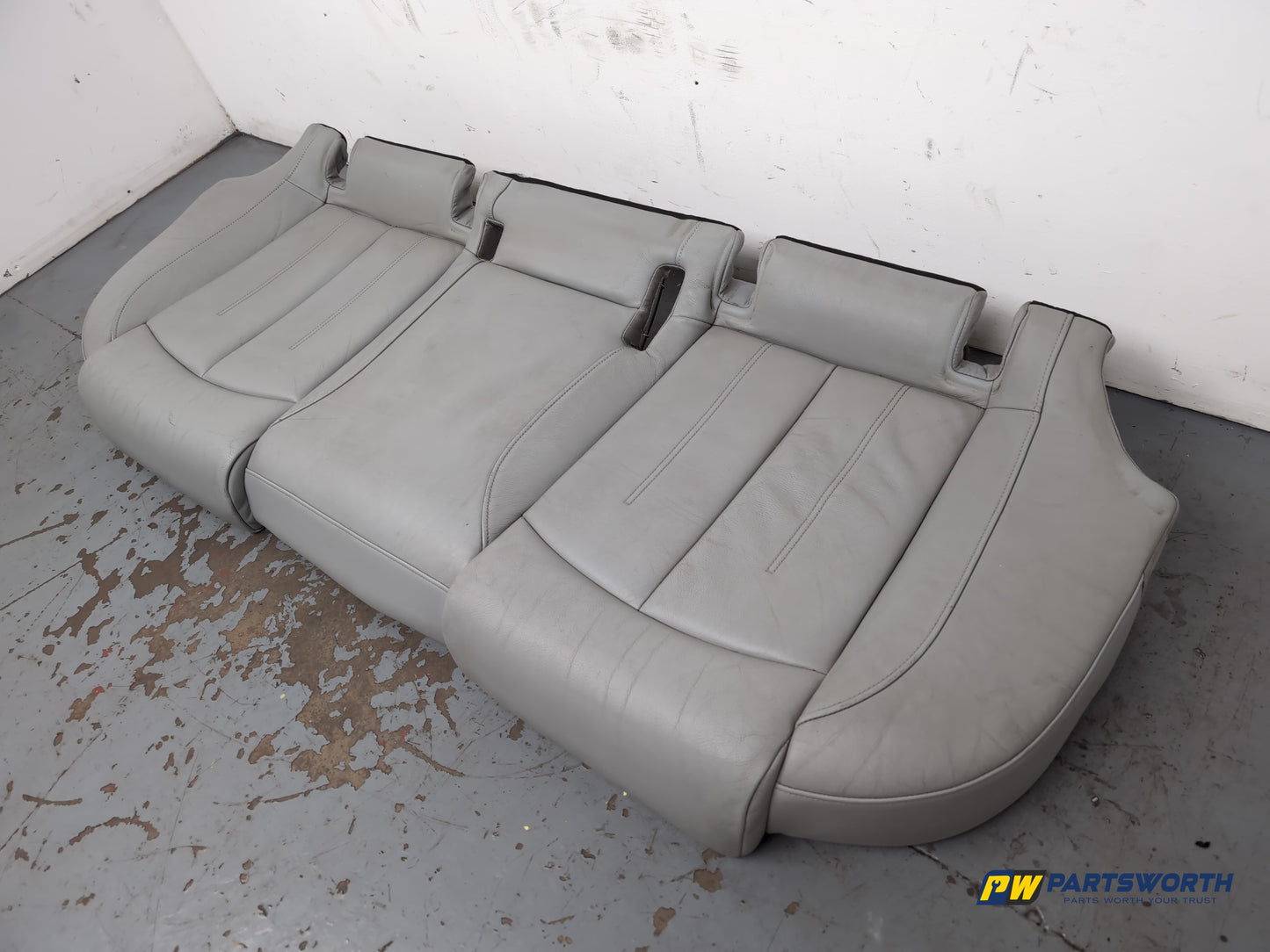 Audi A6 Se Tdi Quattro Auto Rear Seat Bench Seat Couch Covering Leather - photo 3