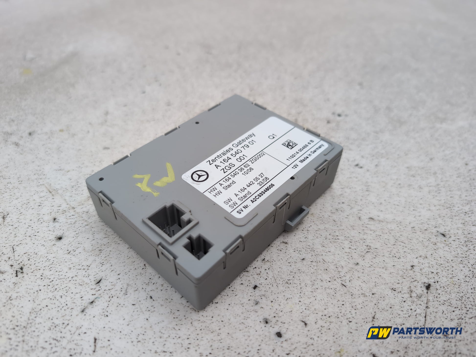 Mercedes-Benz Ml300 Sport Cdi Blue-Cy A Gateway Module Control Unit Ecu - photo 3