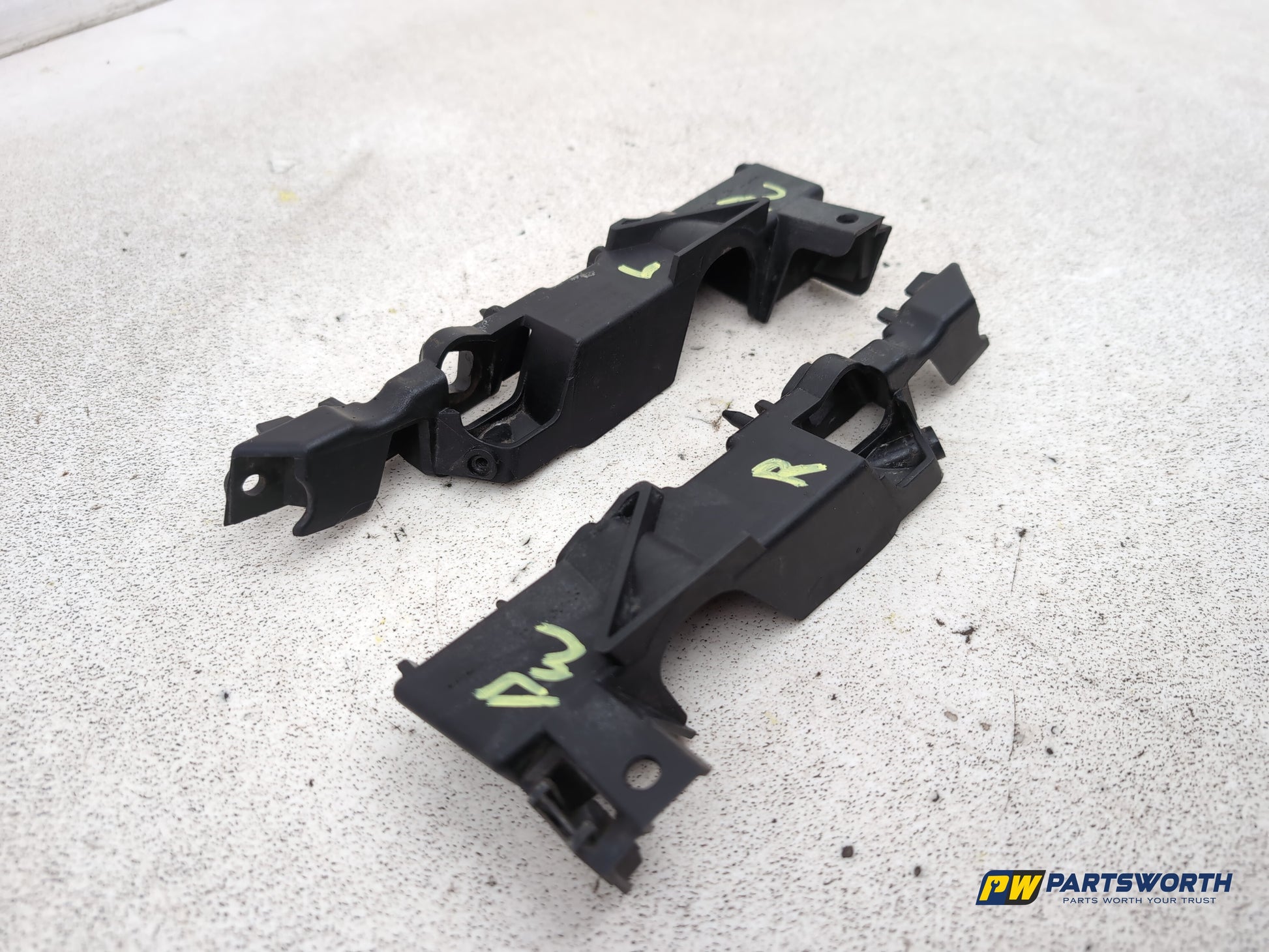 Audi A6 Se Tdi Quattro Auto Front Bumper Bracket Set 4g0807284 2011-2014 - photo 3