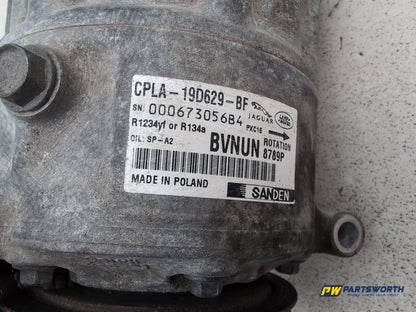 Jaguar Xf Portfolio D Air Conditioning Compressor Cpla19d629f 2015-2019 - photo 9