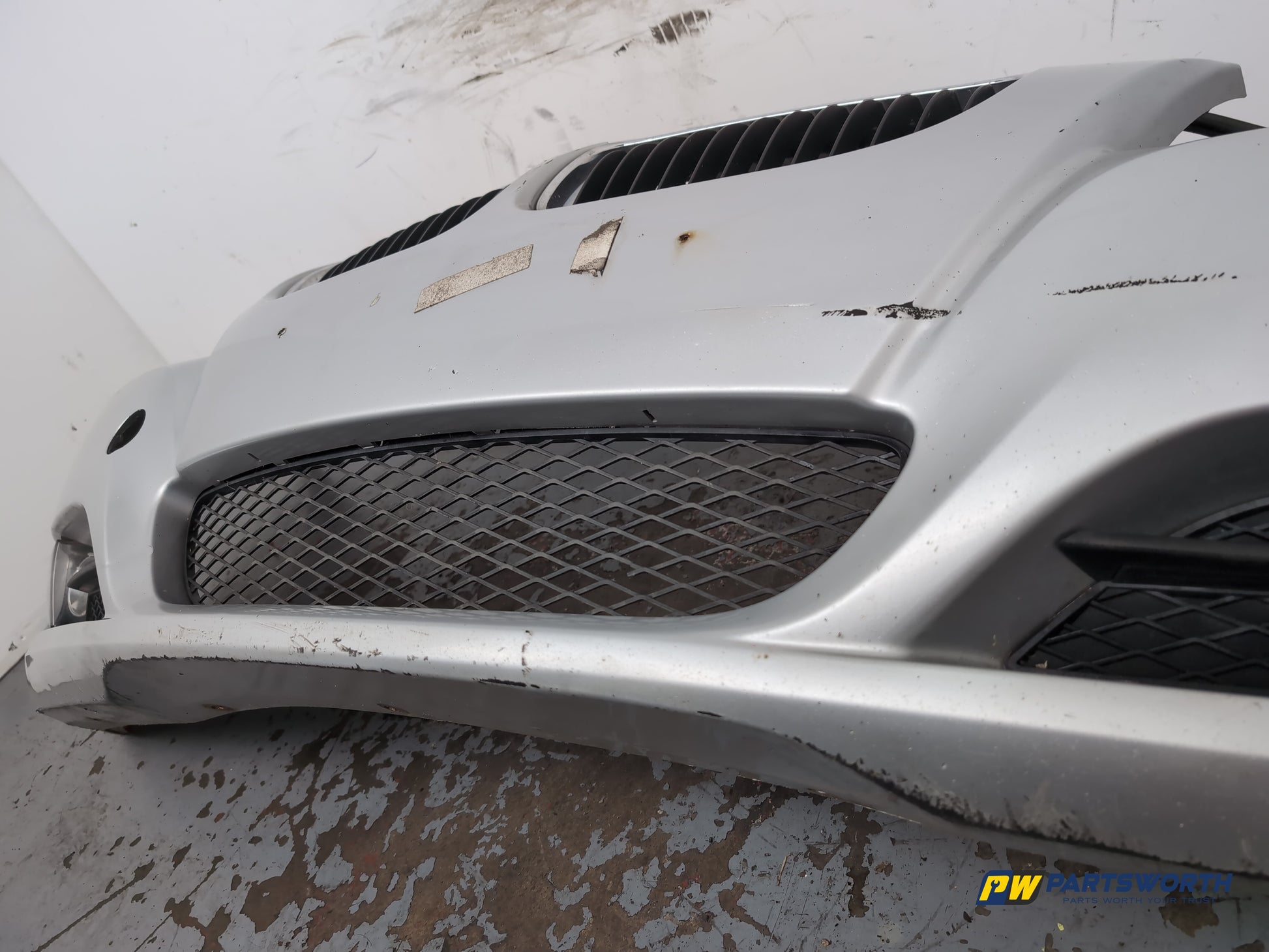 Bmw 320d M Sport Auto 181 Front Bumper Silver 354 2009-2011 - photo 9