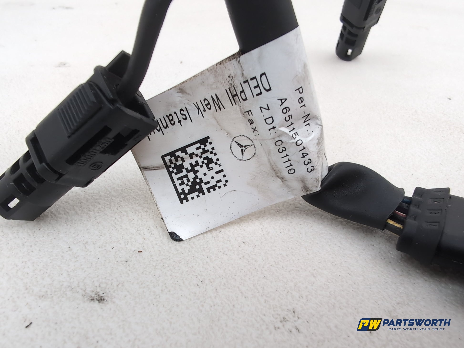 Mercedes-Benz B180 Blueefficiency Sport Cdi Glow Plug Wiring Loom A6511501433 - photo 3