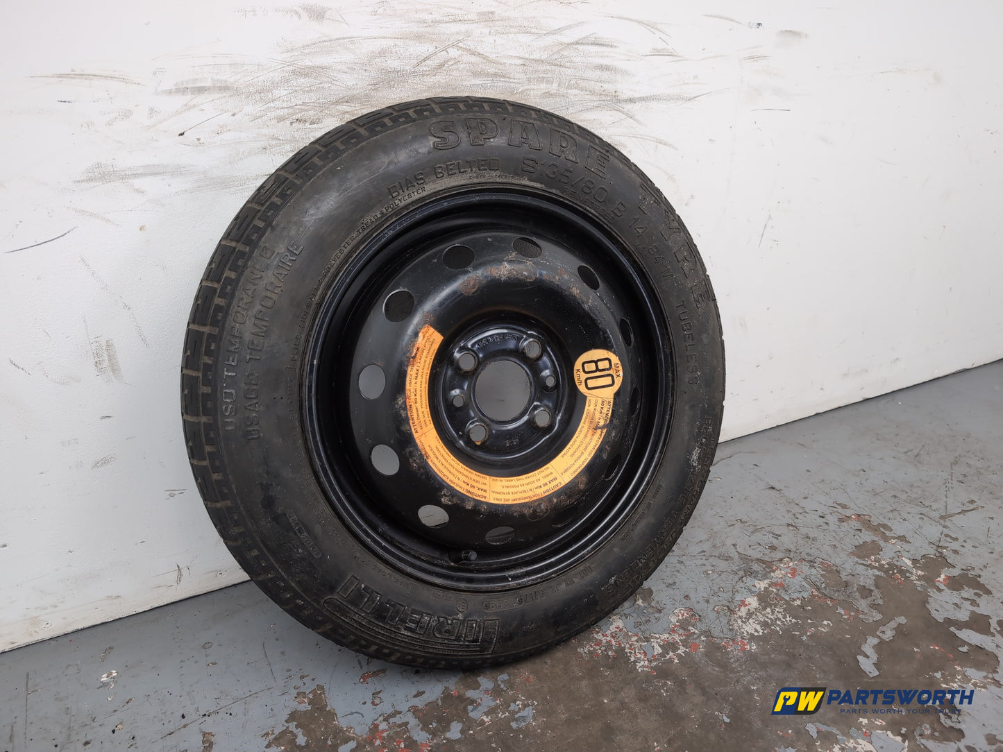 Space Saver Spare Wheel and Tool Kit  3