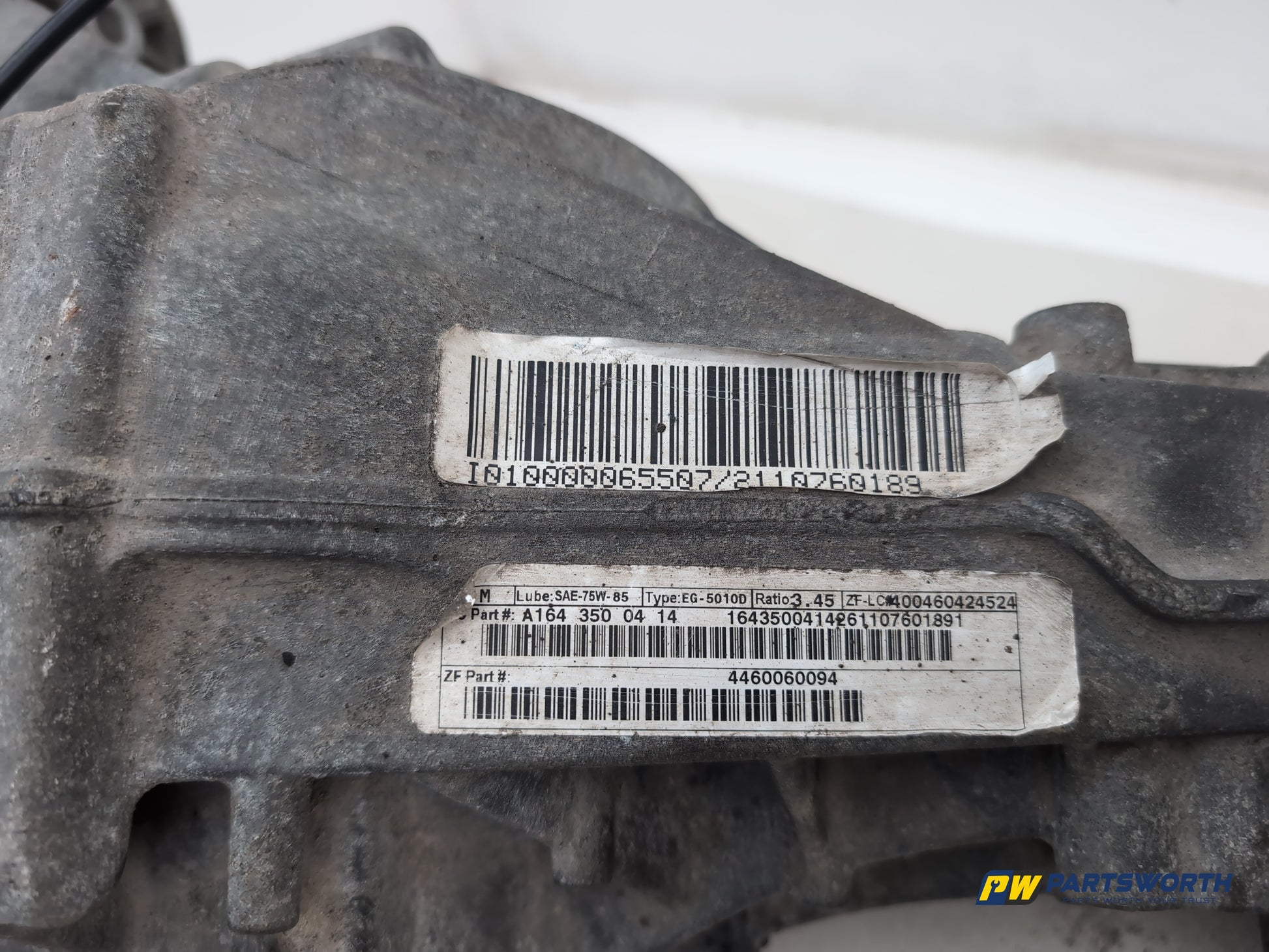 Mercedes-Benz Ml300 Sport Cdi Blue-Cy A Rear Differential A1643500414 2009-2011 - photo 9