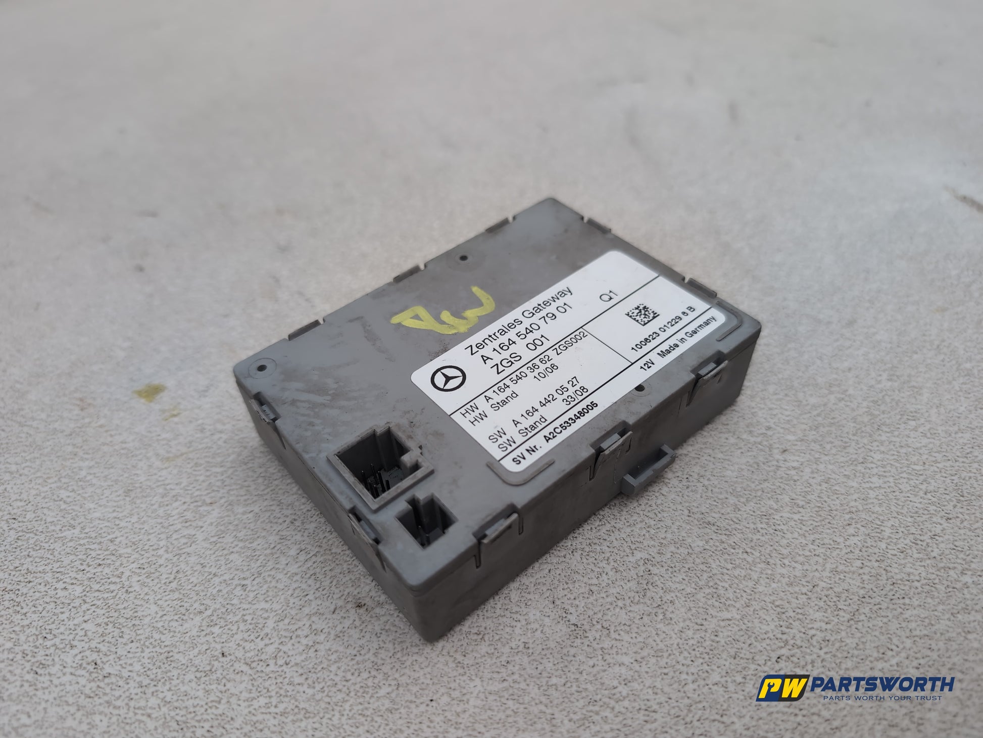 Mercedes-Benz Ml350 Spt Cdi Blueef-Cy Gateway Module Control Unit A1645407901 - photo 3