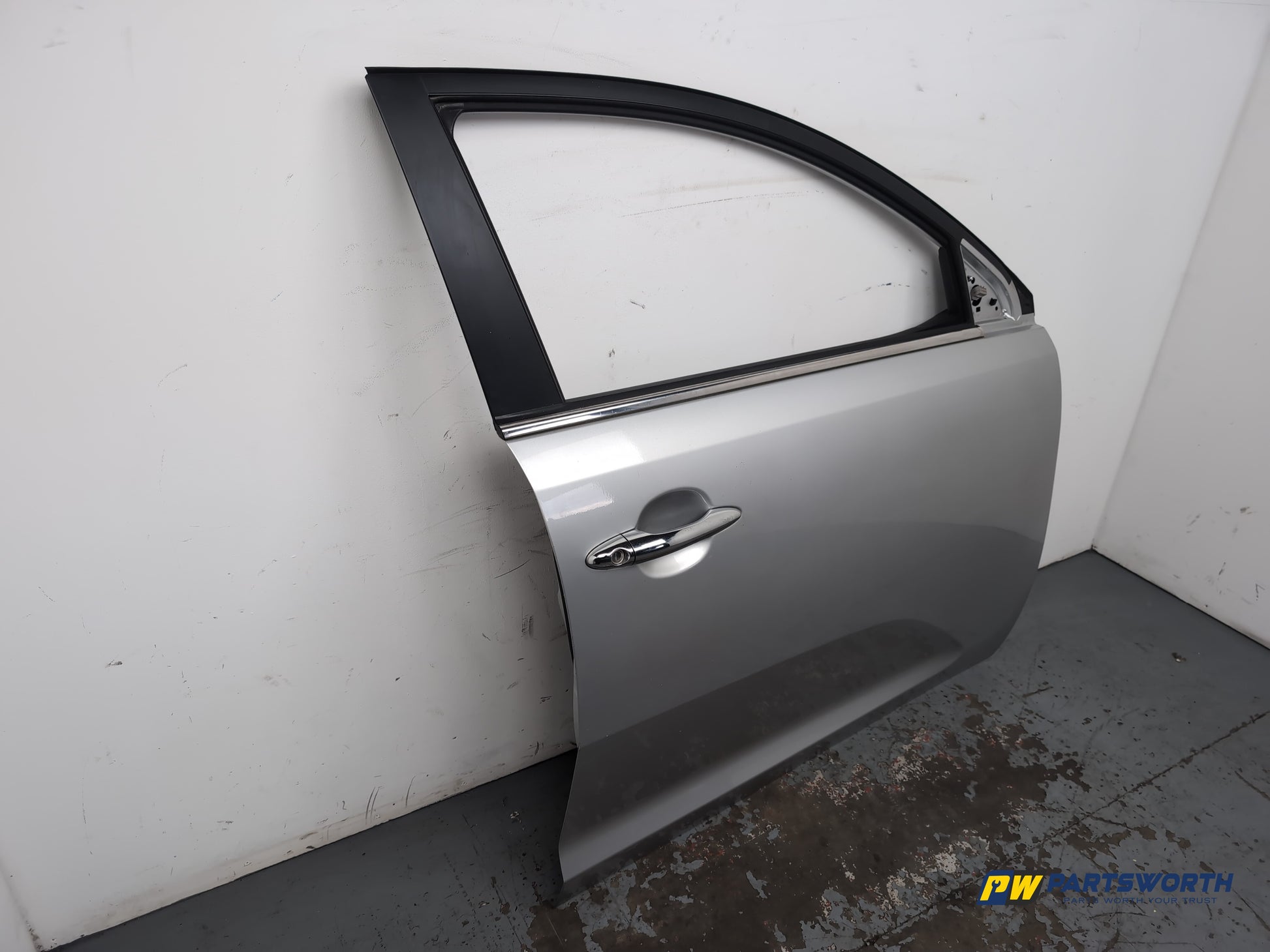 Kia Sportage 3 Sat Nav Crdi Door Front Rh Driver Side Silver 9s 2010-2015 - photo 3