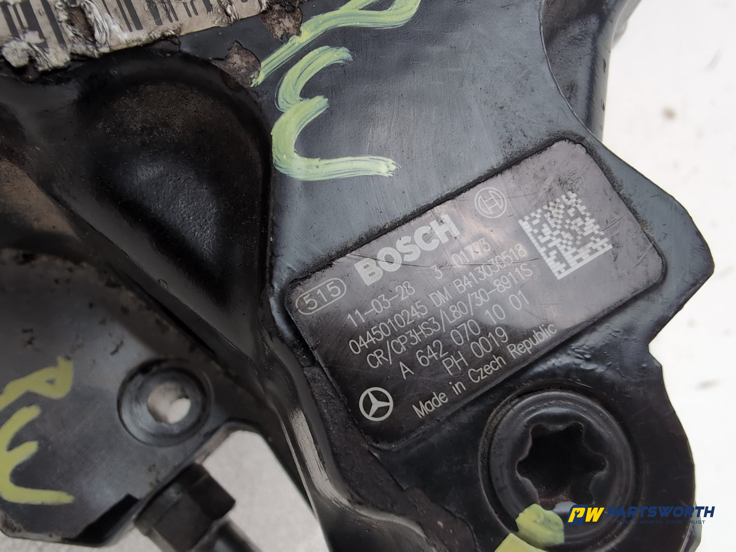 Mercedes-Benz Ml300 Sport Cdi Blue-Cy High Pressure Fuel Pump A6420701001 - photo 3