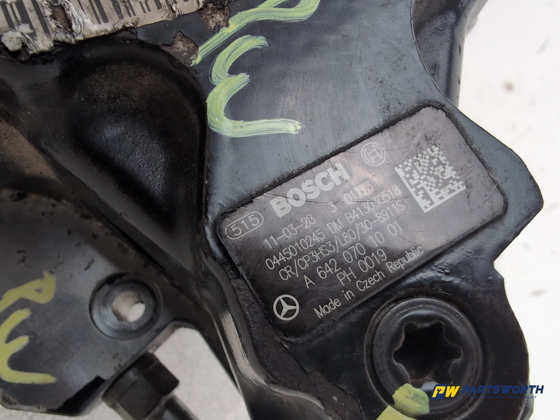 Mercedes-Benz Ml300 Sport Cdi Blue-Cy High Pressure Fuel Pump A6420701001 - photo 3