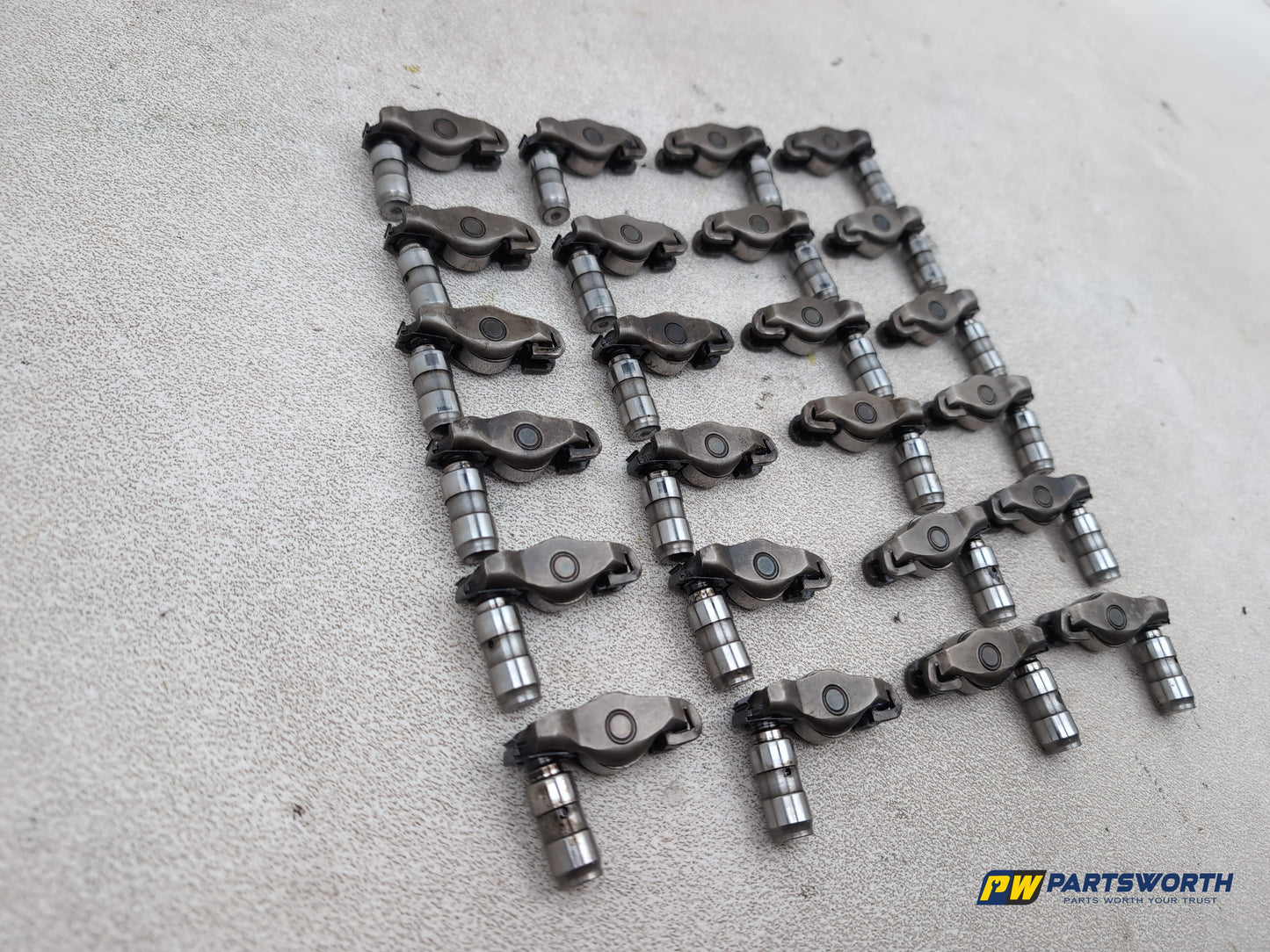 Mercedes-Benz Ml300 Sport Cdi Blue-Cy Camshaft Roller Rocker Arm Set Of 24 - photo 3