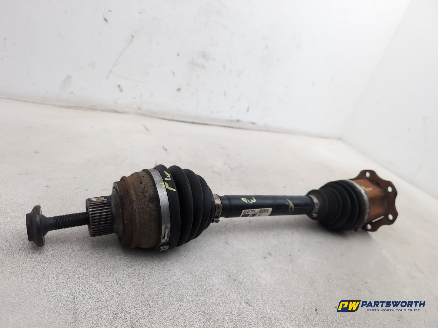 Audi A6 Se Tdi Quattro Auto Driveshaft Front Rh Driver Side 4g0407271f 2011-2014 - photo 3