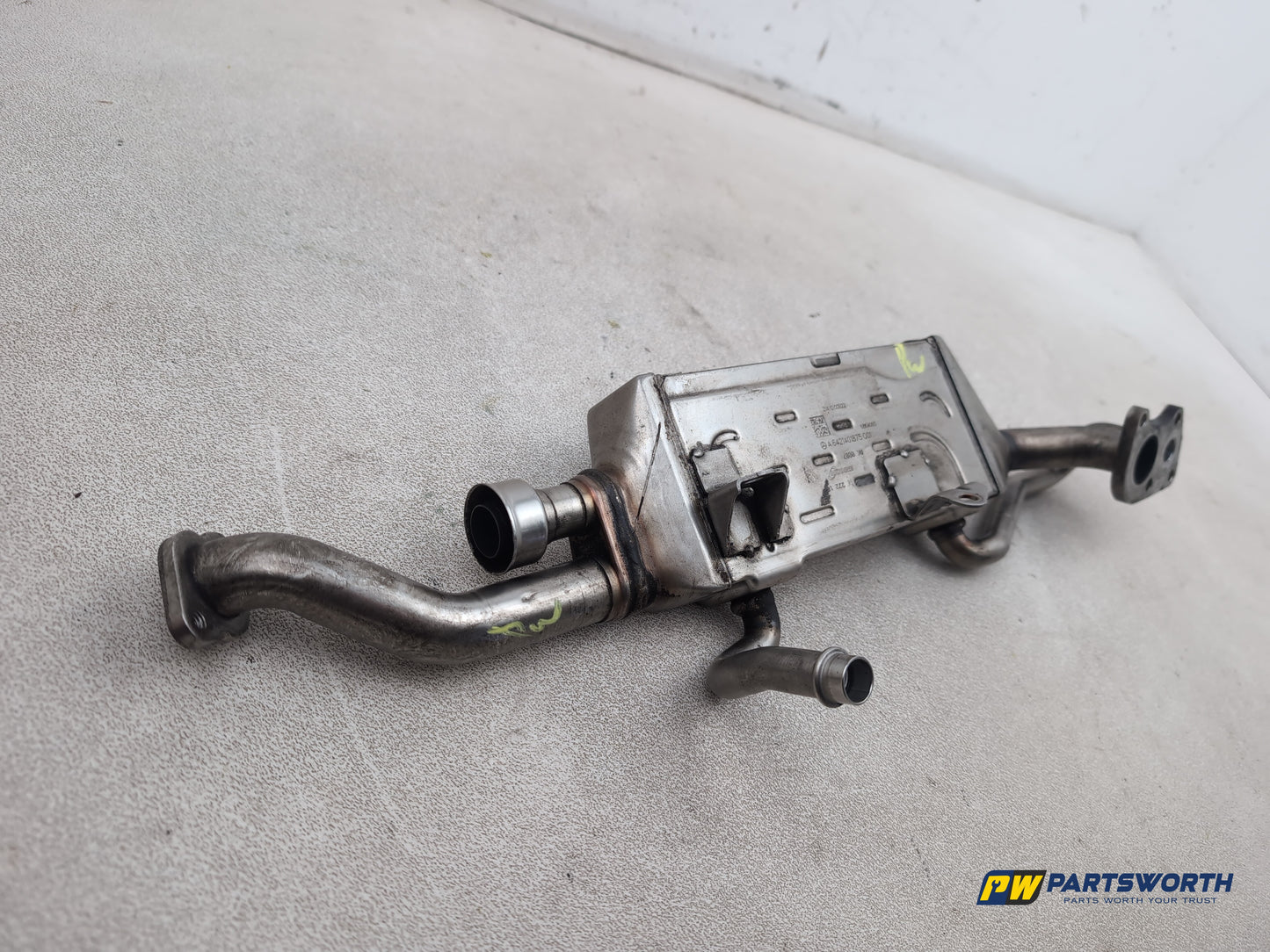 Mercedes-Benz Ml350 Spt Cdi Blueef-Cy Diesel Exhaust Egr Cooler A6421401875 - photo 3