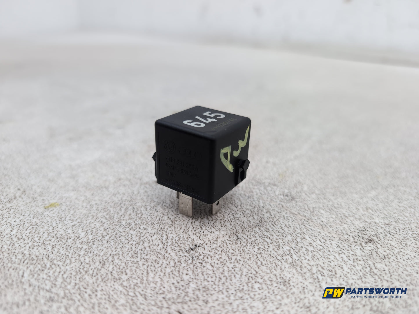 Audi A6 Se Tdi Quattro Auto 4 Pin Relay Module 645 4h0851253a - photo 9
