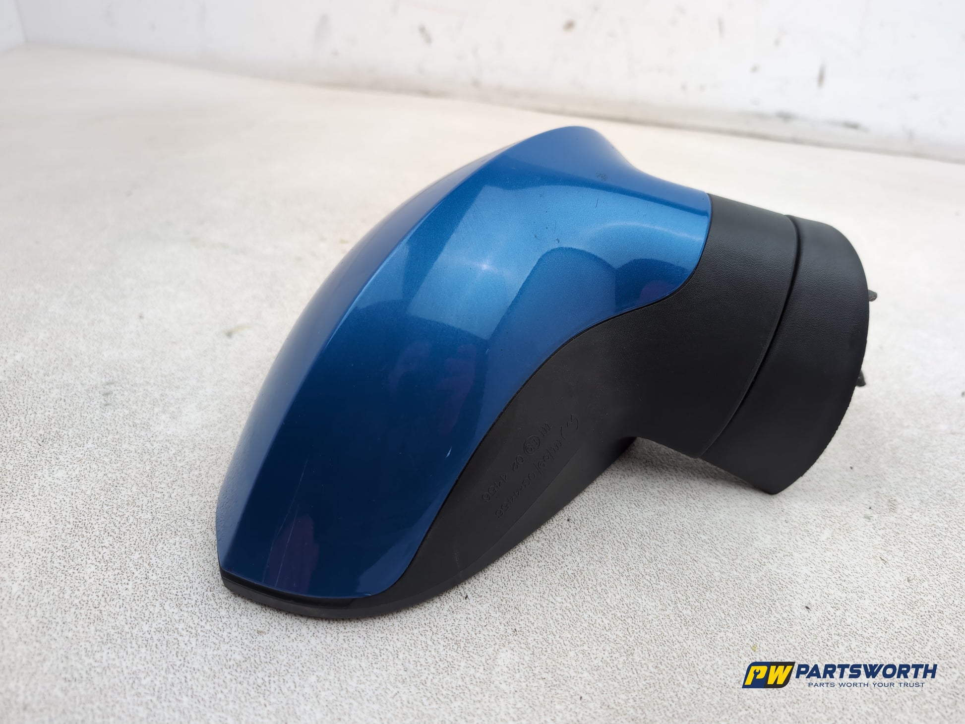 Seat Ibiza Sportrider Door Mirror Rh Driver Side Blue Lz5f 2008-2011 - photo 3
