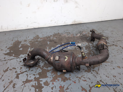 Ford Focus Zetec Turbo Exhaus Catalytic Converter Gm515e211ce 2011-2018 - photo 3