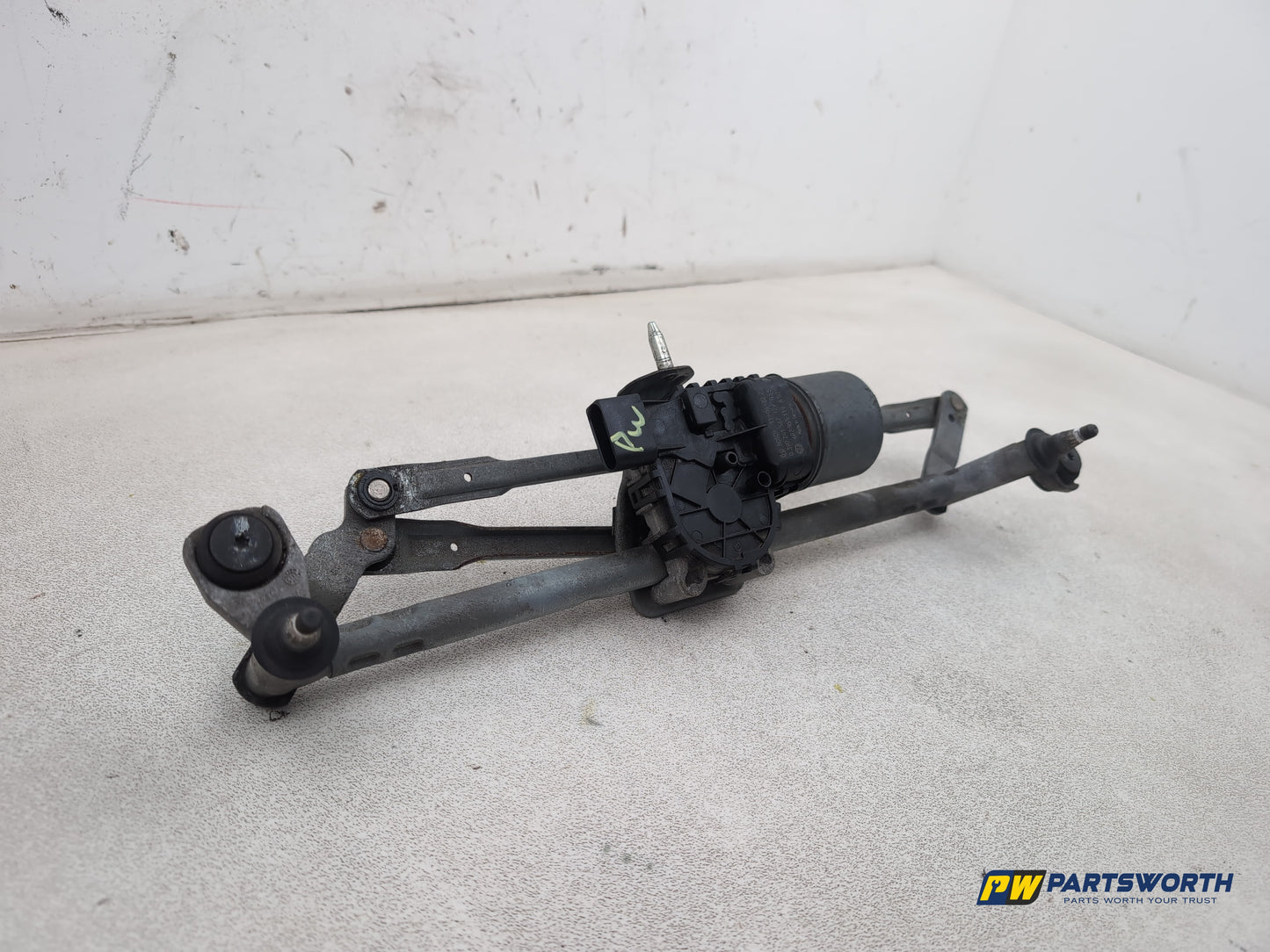 Seat Ibiza Sportrider Front Wiper Motor Mechanism Adnf Linkage 6r2955119a - photo 3