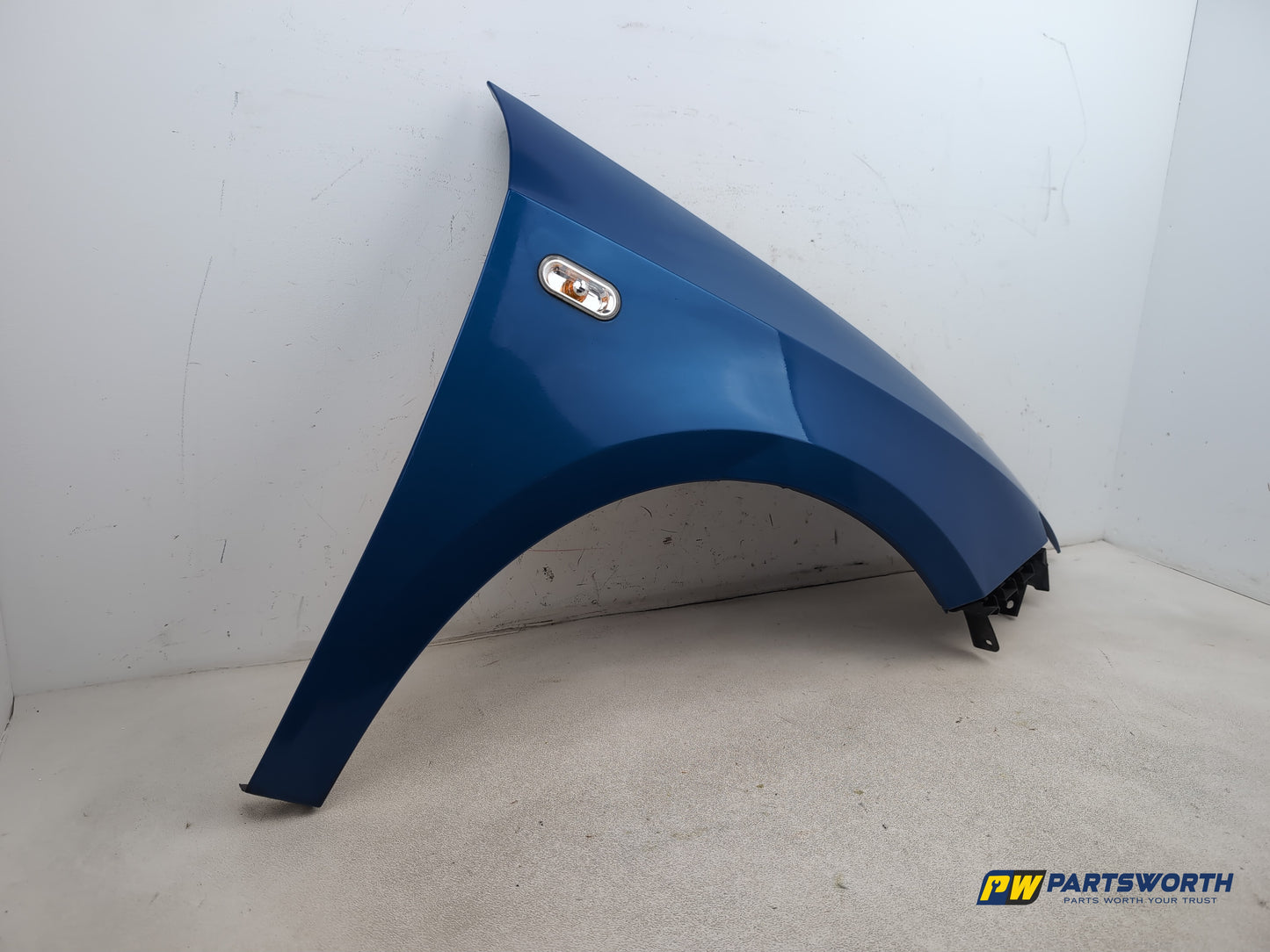 Seat Ibiza Sportrider Wing Front Rh Driver Side Blue Lz5f 2008-2012 - photo 3