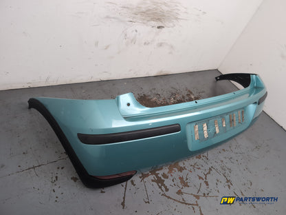 Vauxhall Corsa C Rear Bumper Mint Green 2000-2006 - photo 3